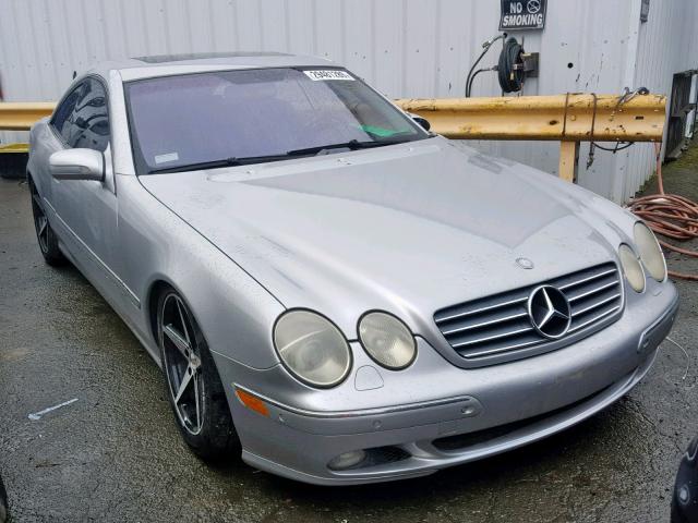 WDBPJ75JX2A029216 - 2002 MERCEDES-BENZ CL 500 SILVER photo 1