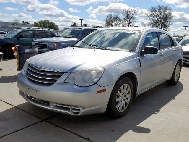 1C3LC46B39N533551 - 2009 CHRYSLER SEBRING LX SILVER photo 2