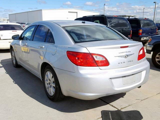 1C3LC46B39N533551 - 2009 CHRYSLER SEBRING LX SILVER photo 3