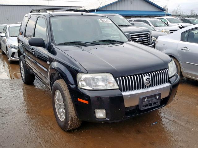 4M2CU81107KJ17996 - 2007 MERCURY MARINER LU BLACK photo 1