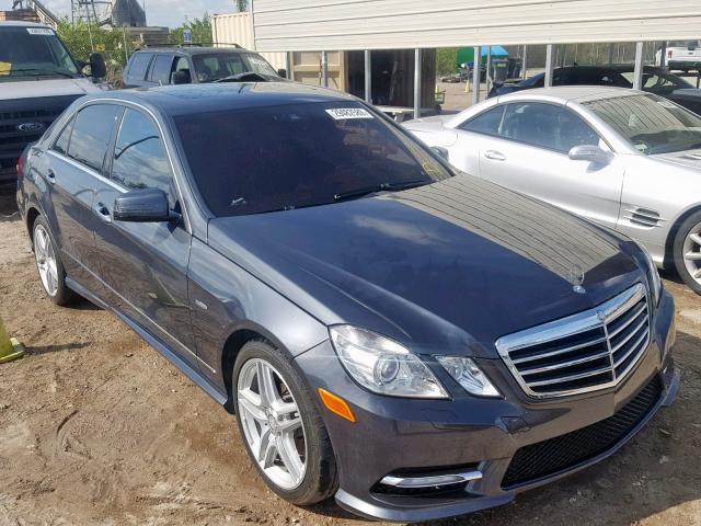 WDDHF5KB2CA576044 - 2012 MERCEDES-BENZ E 350 GRAY photo 1