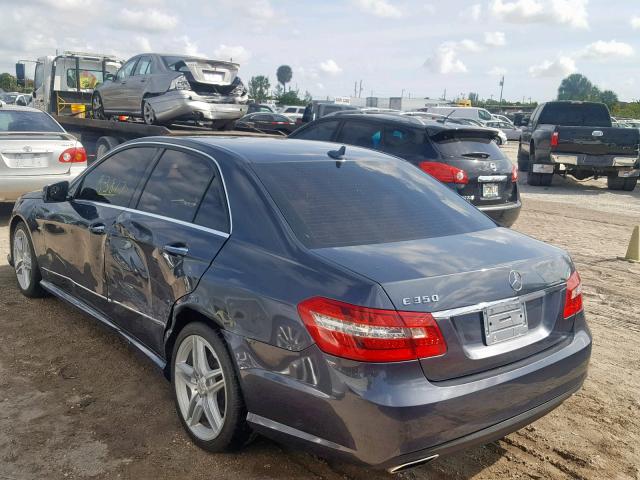 WDDHF5KB2CA576044 - 2012 MERCEDES-BENZ E 350 GRAY photo 3