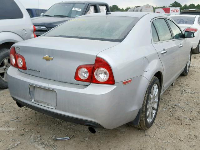 1G1ZE5E7XBF101003 - 2011 CHEVROLET MALIBU LTZ 银色 照片 4