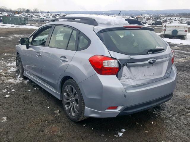 JF1GPAR67E8297905 - 2014 SUBARU IMPREZA SP SILVER photo 3