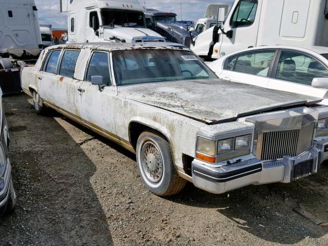 1G6DW6982F9709516 - 1985 CADILLAC FLEETWOOD WHITE photo 1