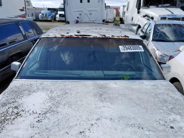 1G6DW6982F9709516 - 1985 CADILLAC FLEETWOOD WHITE photo 9