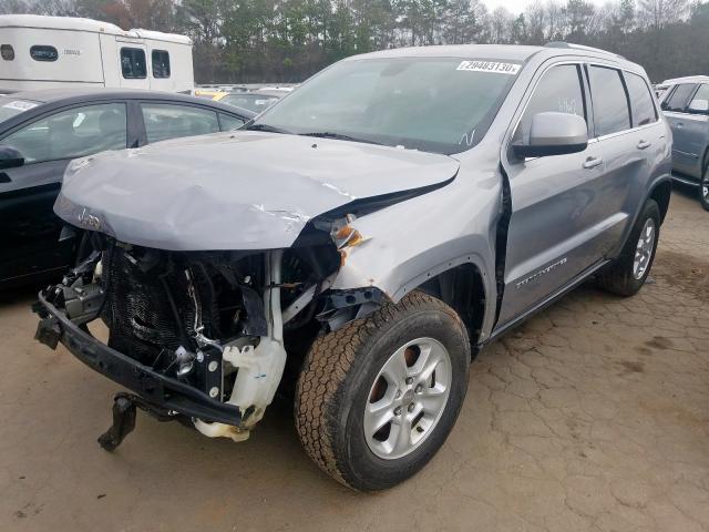 1C4RJEAG4EC317122 - 2014 JEEP GRAND CHEROKEE LAREDO  photo 2