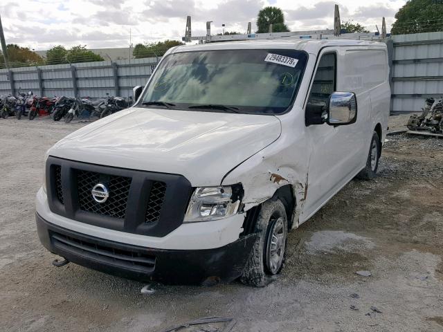 1N6AF0KY7GN802805 - 2016 NISSAN NV 2500 S WHITE photo 2