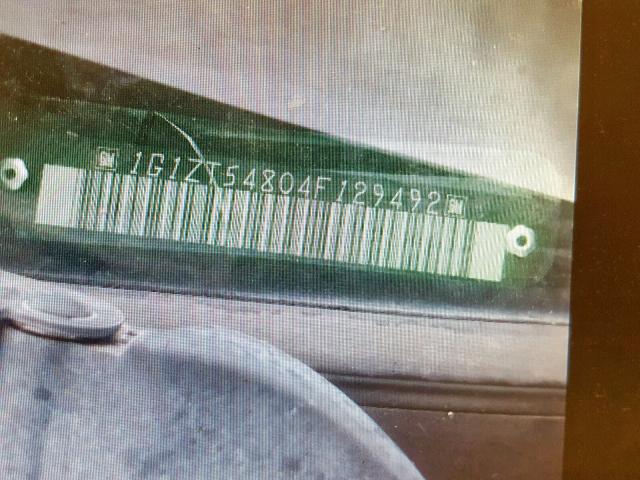 1G1ZT54804F129492 - 2004 CHEVROLET MALIBU LS BLUE photo 10