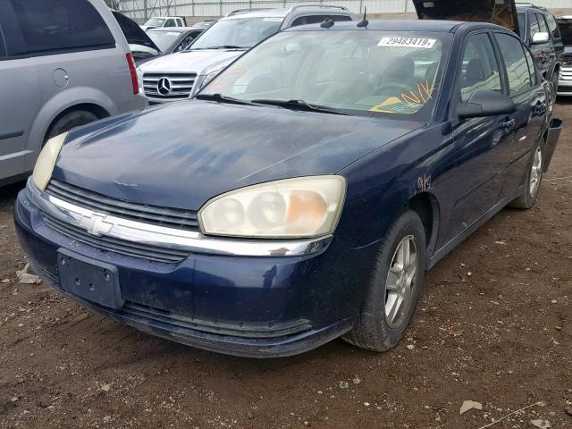 1G1ZT54804F129492 - 2004 CHEVROLET MALIBU LS BLUE photo 2