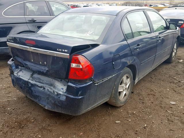 1G1ZT54804F129492 - 2004 CHEVROLET MALIBU LS BLUE photo 4