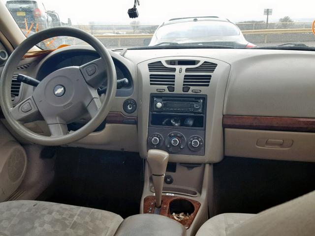 1G1ZT54804F129492 - 2004 CHEVROLET MALIBU LS BLUE photo 9