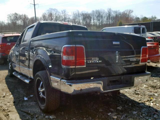 5LTPW165X7FJ07731 - 2007 LINCOLN MARK LT BLACK photo 3