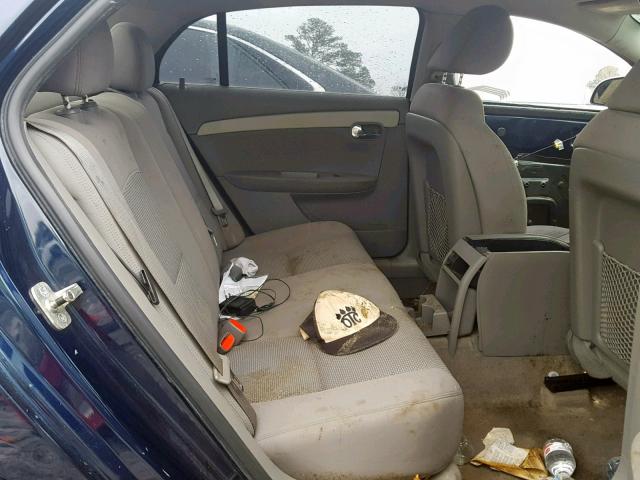 1G1ZB5E16BF165558 - 2011 CHEVROLET MALIBU LS ლურჯი ფოტო 6