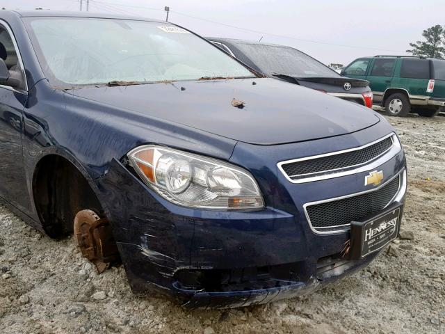 1G1ZB5E16BF165558 - 2011 CHEVROLET MALIBU LS ლურჯი ფოტო 9