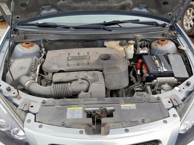 1G2ZF58B474166862 - 2007 PONTIAC G6 VALUE L TWO TONE photo 7