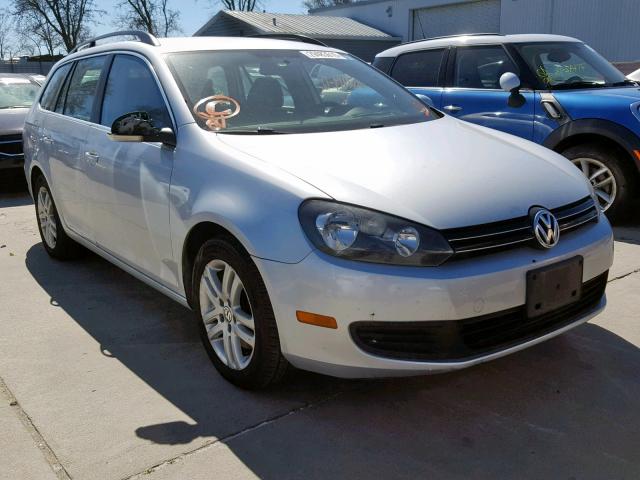 3VWPL7AJ5CM666632 - 2012 VOLKSWAGEN JETTA TDI SILVER photo 1