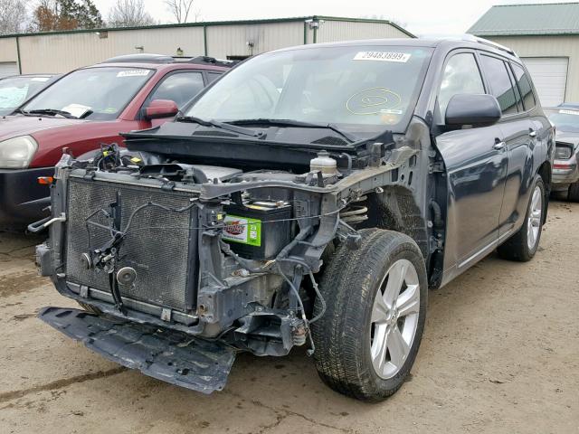 JTEES42A182029662 - 2008 TOYOTA HIGHLANDER GRAY photo 2