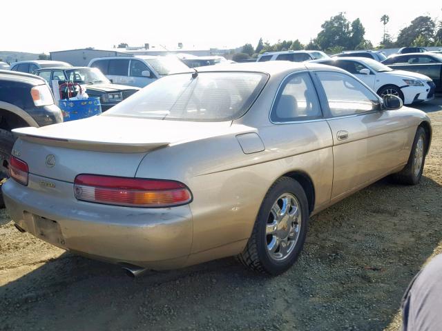 JT8UZ30CXS0041174 - 1995 LEXUS SC 400 GOLD photo 4