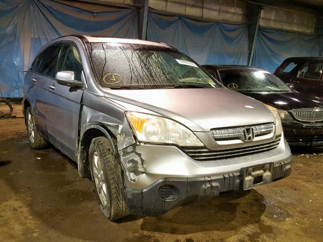 JHLRE48758C078983 - 2008 HONDA CR-V EXL SILVER photo 1