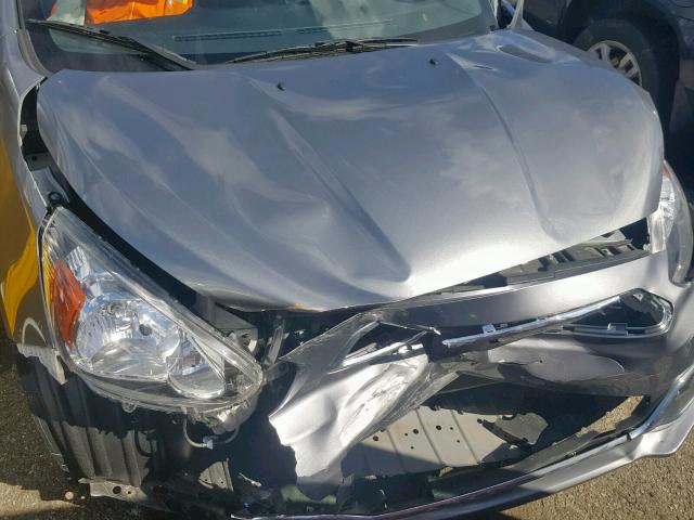 ML32A3HJ4JH006586 - 2018 MITSUBISHI MIRAGE ES GRAY photo 7