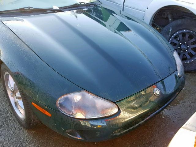 SAJGX5746VC006182 - 1997 JAGUAR XK8 GREEN photo 7