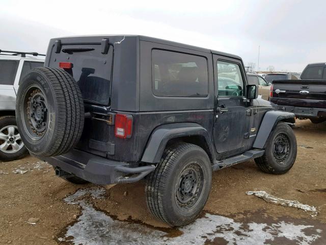 1J4GA5D15AL224743 - 2010 JEEP WRANGLER S BLACK photo 4