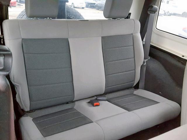 1J4GA5D15AL224743 - 2010 JEEP WRANGLER S BLACK photo 6