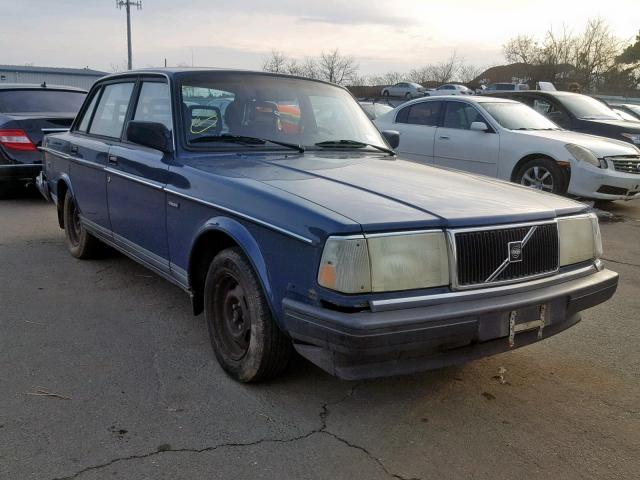 YV1AA8844M1440188 - 1991 VOLVO 240 BLUE photo 1