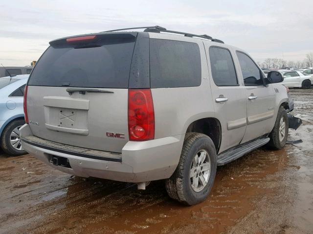 1GKFC13J77J129647 - 2007 GMC YUKON GRAY photo 4