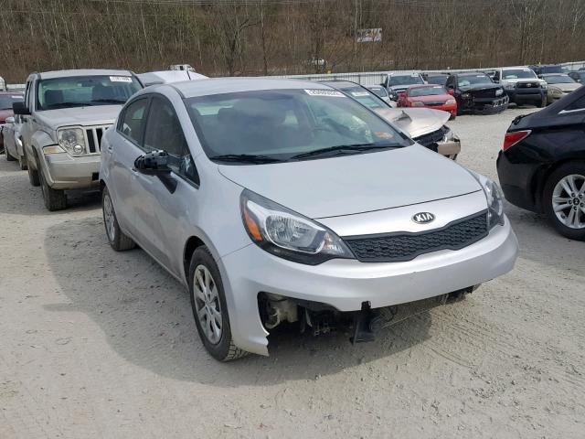 KNADM4A39H6118673 - 2017 KIA RIO LX SILVER photo 1