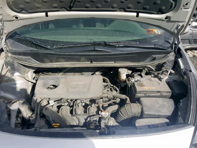 KNADM4A39H6118673 - 2017 KIA RIO LX SILVER photo 7