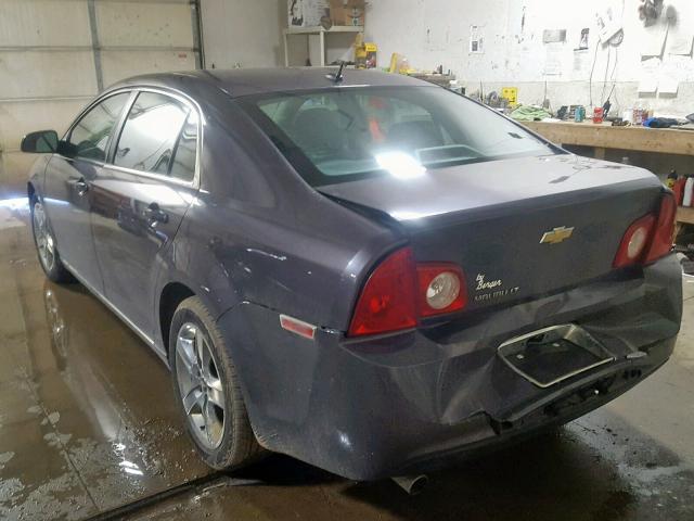 1G1ZC5EB4A4135250 - 2010 CHEVROLET MALIBU 1LT 石墨色 照片 3