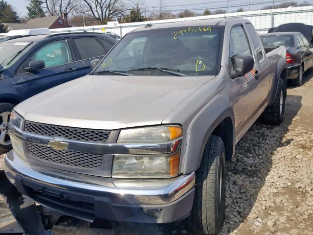 1GCDT196648209367 - 2004 CHEVROLET COLORADO SILVER photo 9