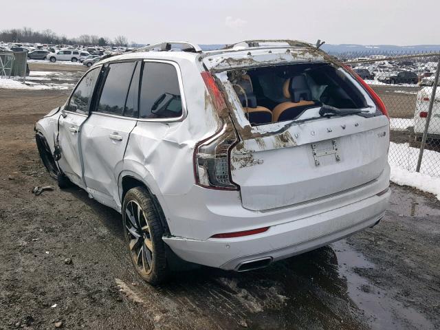 YV4A22PK8J1326042 - 2018 VOLVO XC90 T6 WHITE photo 3