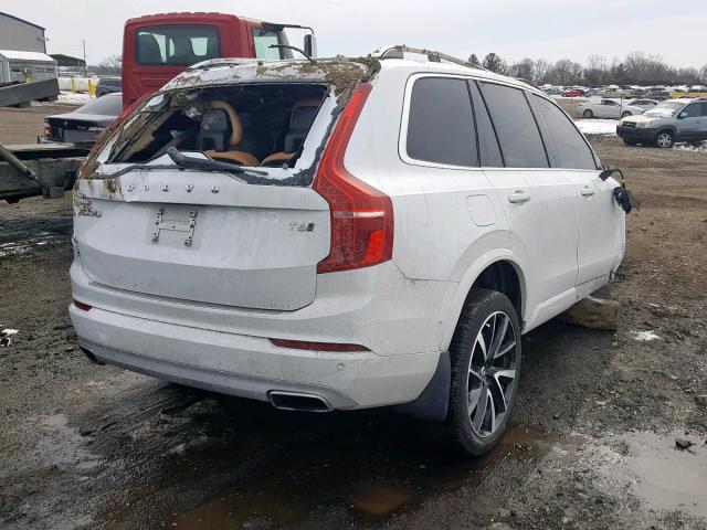 YV4A22PK8J1326042 - 2018 VOLVO XC90 T6 WHITE photo 4