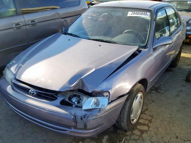 1NXBR18E4WZ024271 - 1998 TOYOTA COROLLA VE PURPLE photo 2