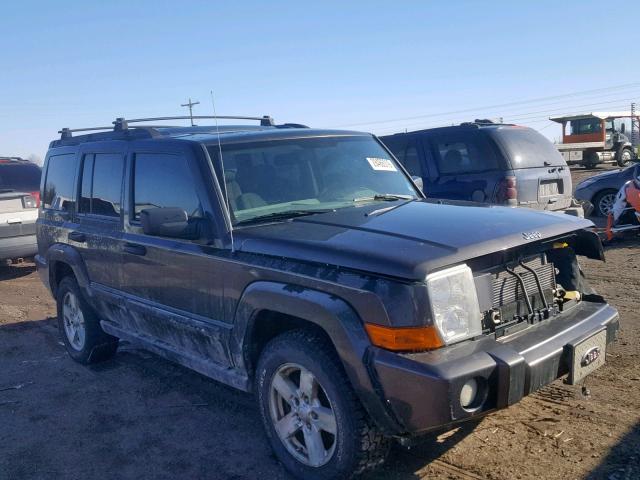 1J8HG48K76C153387 - 2006 JEEP COMMANDER BROWN photo 1