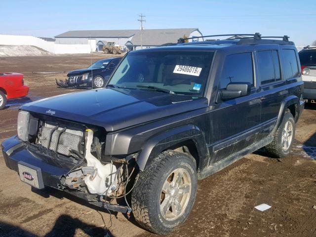 1J8HG48K76C153387 - 2006 JEEP COMMANDER BROWN photo 2