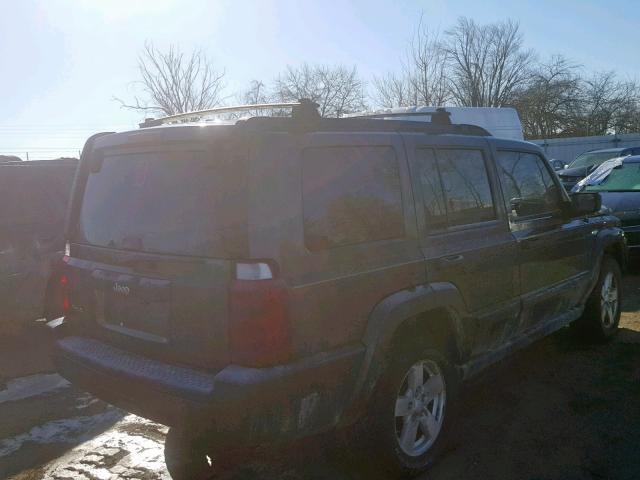 1J8HG48K76C153387 - 2006 JEEP COMMANDER BROWN photo 4