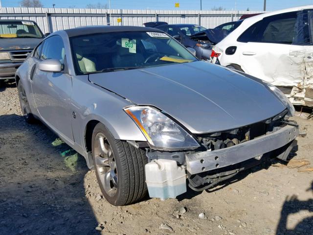 JN1AZ34EX3T014673 - 2003 NISSAN 350Z COUPE SILVER photo 1