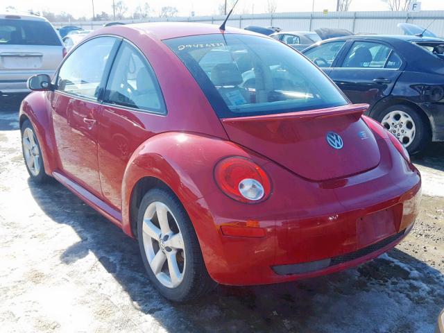 3VWSW31C27M503826 - 2007 VOLKSWAGEN NEW BEETLE Rot Foto 3
