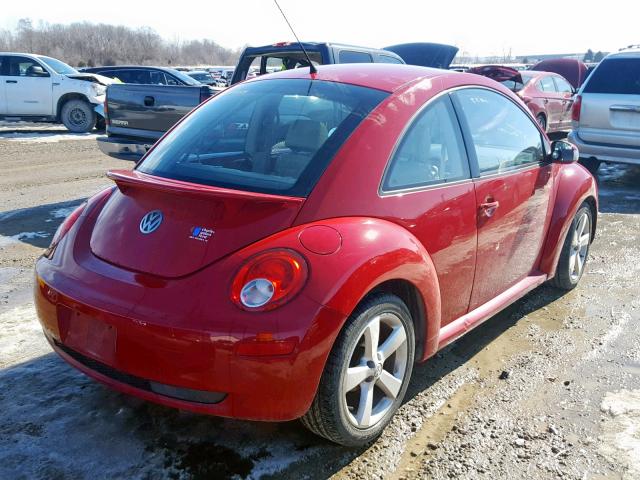 3VWSW31C27M503826 - 2007 VOLKSWAGEN NEW BEETLE Rot Foto 4