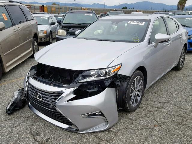 JTHBW1GG0G2123732 - 2016 LEXUS ES 300H SILVER photo 2