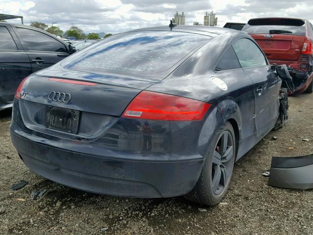 TRUAF38J881030523 - 2008 AUDI TT 2.0T BLACK photo 4