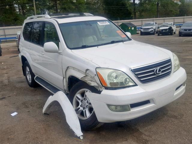 JTJBT20X650073161 - 2005 LEXUS GX 470 WHITE photo 1