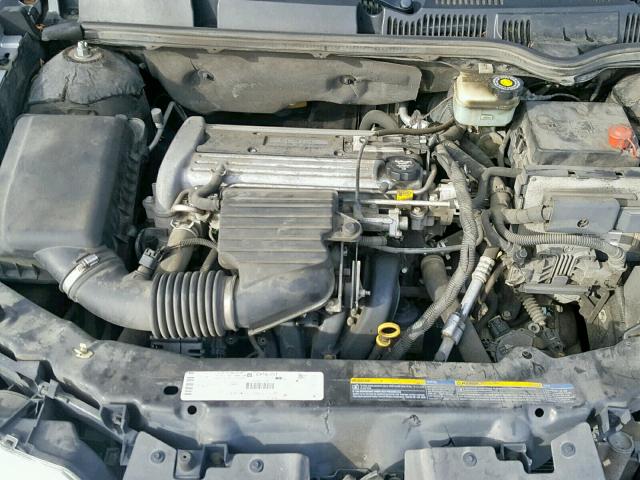 1G8AJ52F53Z120077 - 2003 SATURN ION LEVEL SILVER photo 7