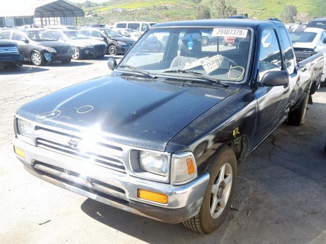 JT4RN93P2R5091018 - 1994 TOYOTA PICKUP 1/2 BLACK photo 2