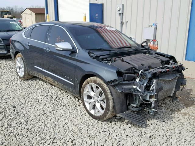 2G1125S39J9134623 - 2018 CHEVROLET IMPALA PRE BLUE photo 1