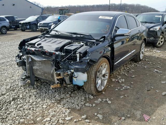 2G1125S39J9134623 - 2018 CHEVROLET IMPALA PRE ლურჯი ფოტო 2